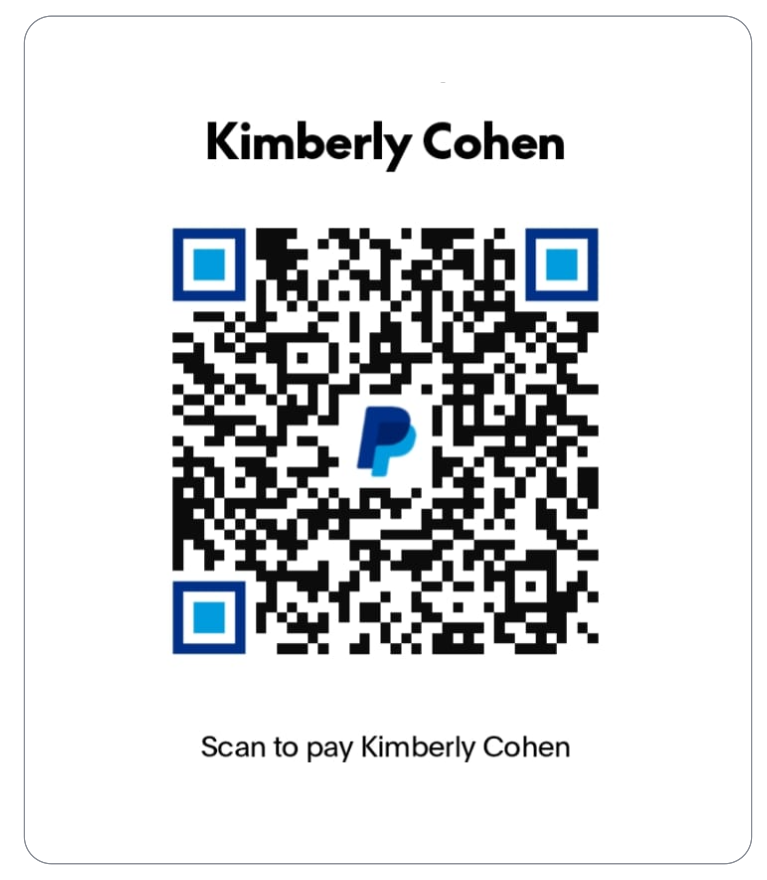 PayPal – scan to donate